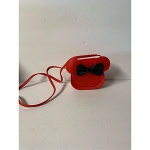 Mouse, Minnie bow shoulder bag, cute flap crossbody